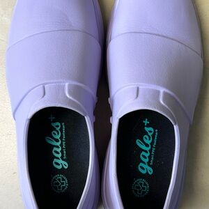 Gales Frontline Nurse Shoes,Lightweight Comfortable Slip Resistant, Lilac 8.5